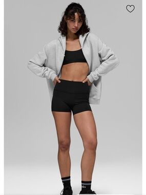 ALO Reown Heavy Weight Grey Full Zip